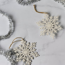 Load image into Gallery viewer, Eco Garland - non-plastic silver tinsel