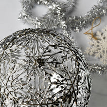 Load image into Gallery viewer, Eco Garland - non-plastic silver tinsel