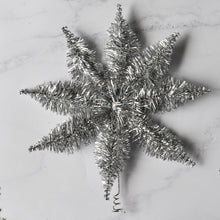 Load image into Gallery viewer, Light-weight tree top star - eco-silver