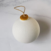 Load image into Gallery viewer, Eco Christmas Bauble - White
