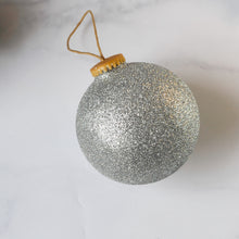 Load image into Gallery viewer, Eco Christmas Bauble - Silver
