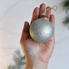 Load image into Gallery viewer, Eco Christmas Bauble - Silver

