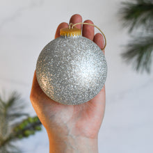 Load image into Gallery viewer, Eco Christmas Bauble - Silver
